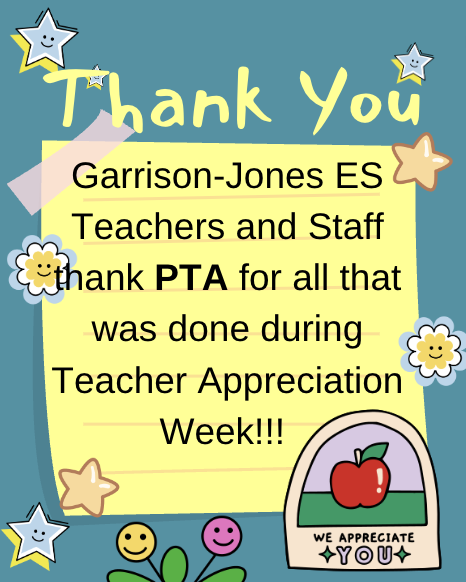  THANK YOU PTA 